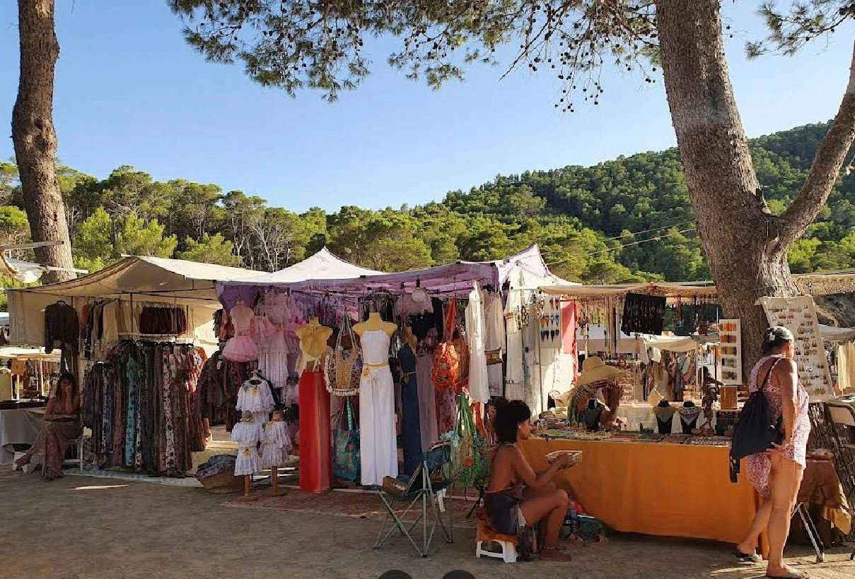 Hippiemarkt van Benirràs, hippiemarkt op Ibiza