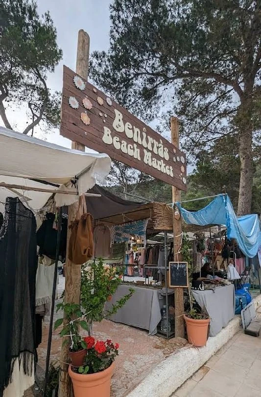 Hippiemarkt van Benirràs, hippiemarkt op Ibiza