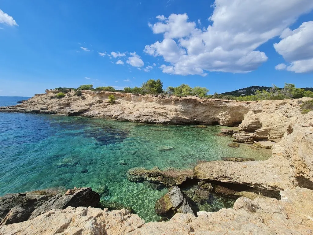 Es Salt d’en Portes, strand op Ibiza