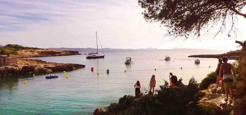 Cala Gració, strand op Ibiza