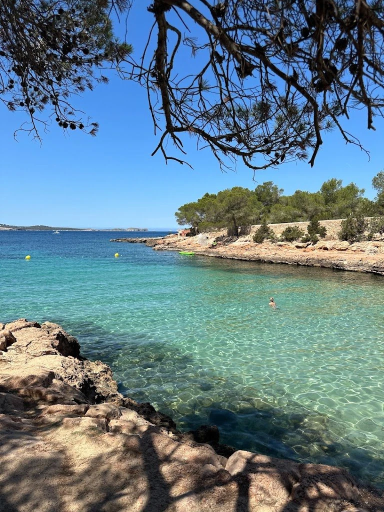Cala Gració, strand op Ibiza