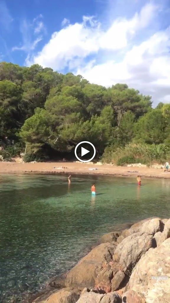 Cala Mastella, strand op Ibiza