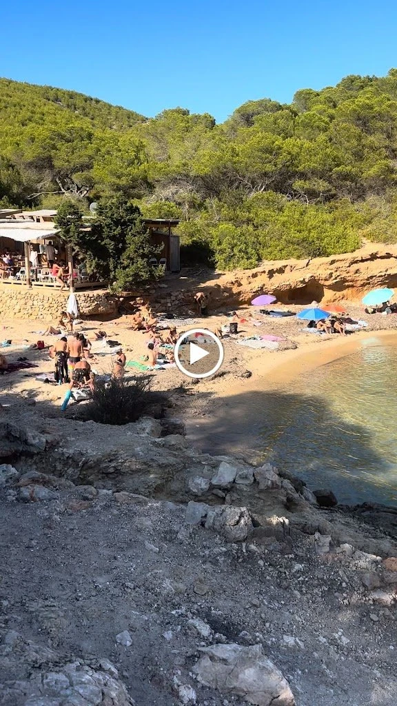 Cala Olivera, strand op Ibiza