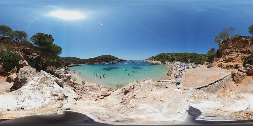 Cala Saladeta, strand op Ibiza