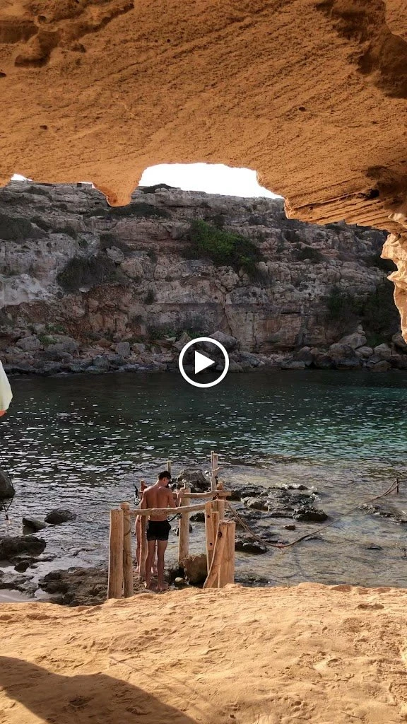 Cala en Baster, strand op Formentera