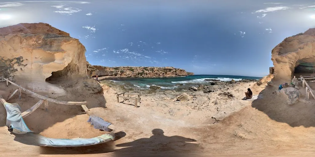 Cala en Baster, strand op Formentera
