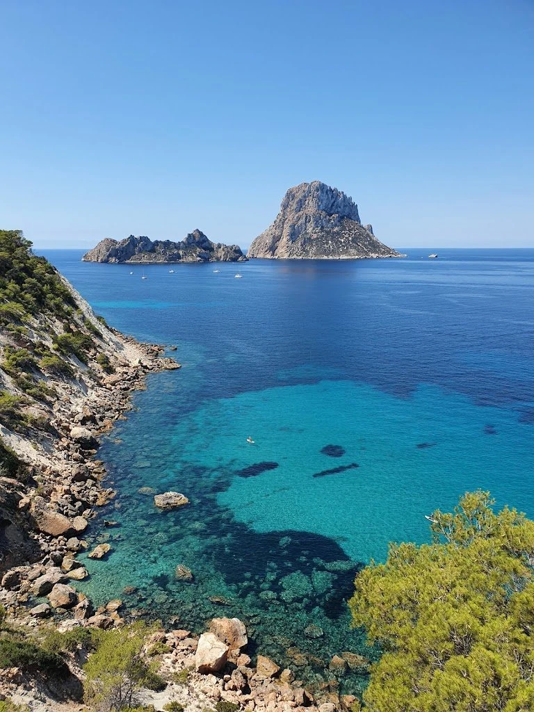 Cap Blanc, strand op Ibiza
