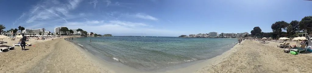 Es Canar, strand op Ibiza