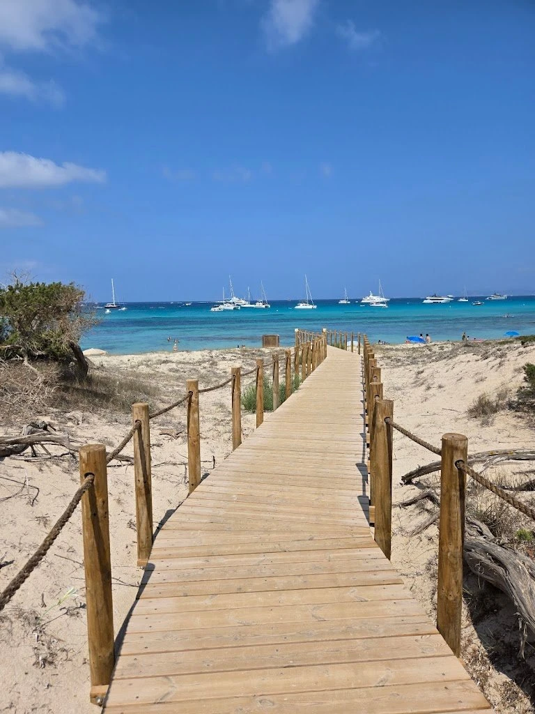 Es Cavall d’en Borràs, strand op Formentera