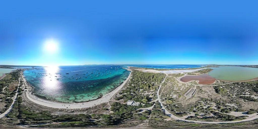 Es Cavall d’en Borràs, strand op Formentera