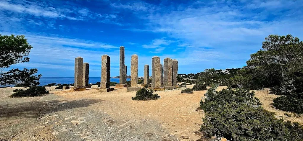 Es Pujolets, strand op Ibiza