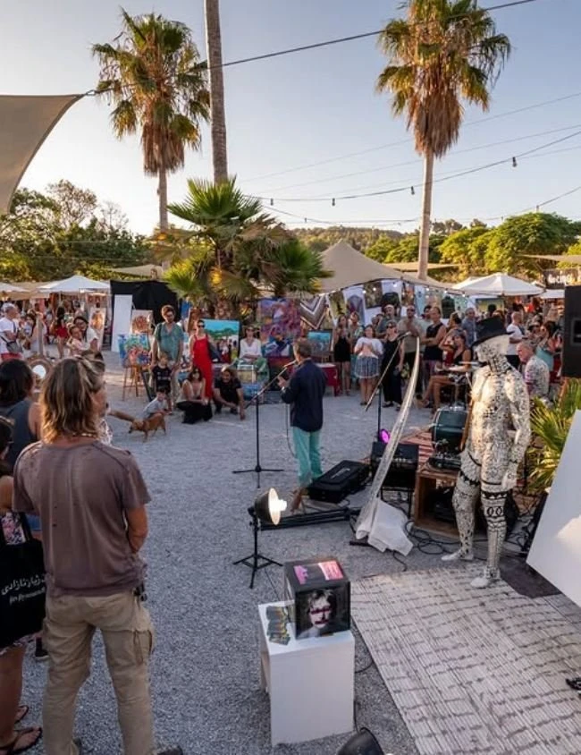 Las Dalias, hippiemarkt op Ibiza