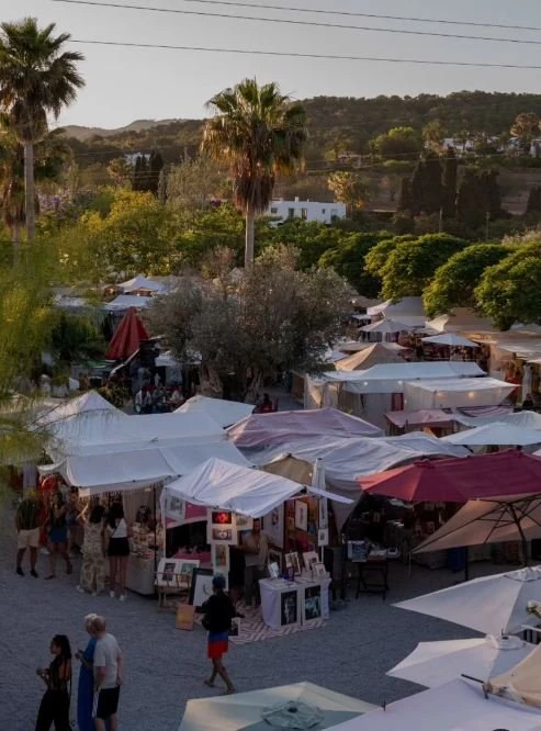 Las Dalias, hippiemarkt op Ibiza