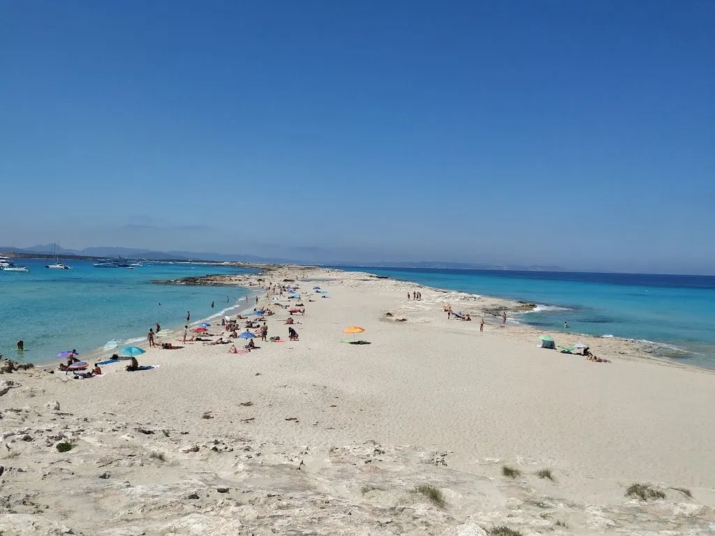 Platja de Llevant, strand op Formentera
