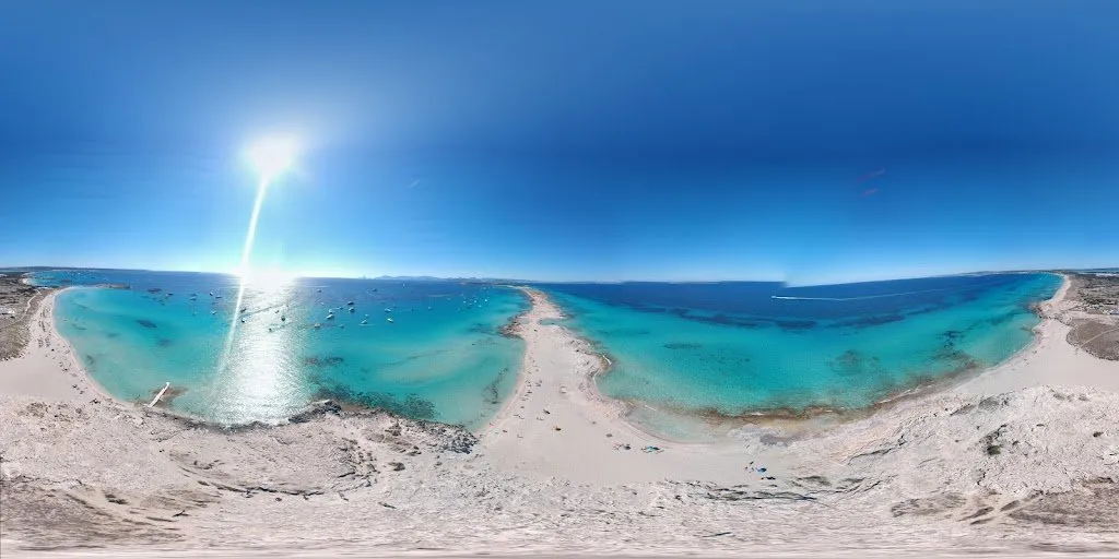 Platja de Llevant, strand op Formentera