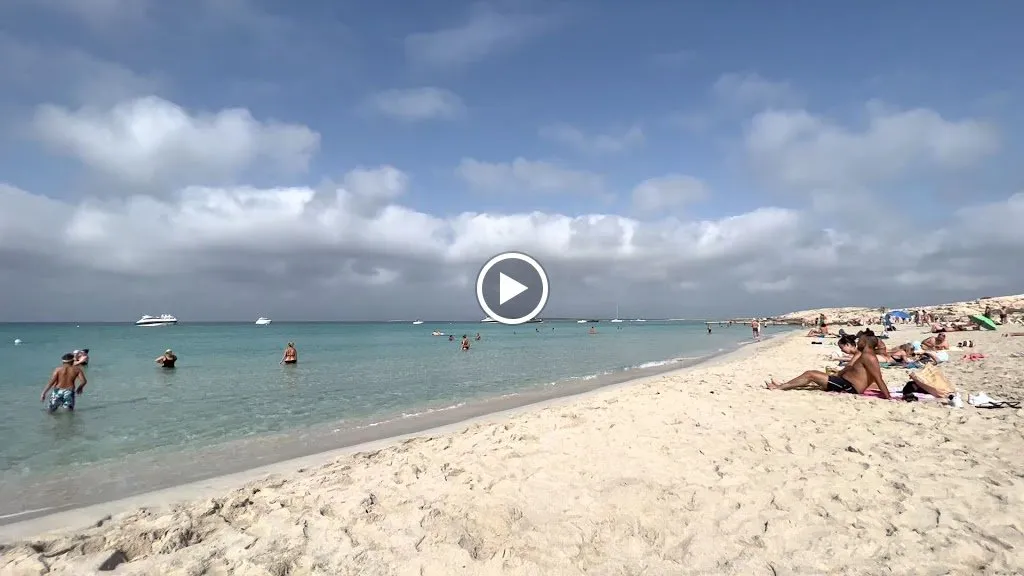 Platja de ses Illetes, strand op Formentera