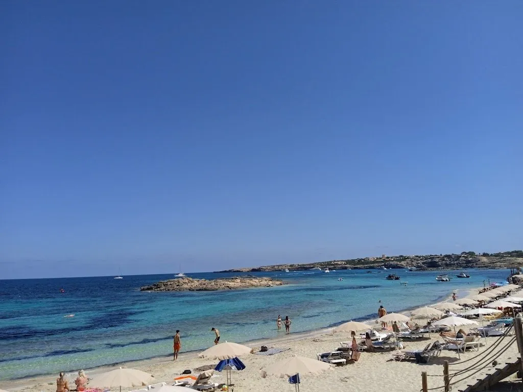 Platja de Migjorn, strand op Formentera