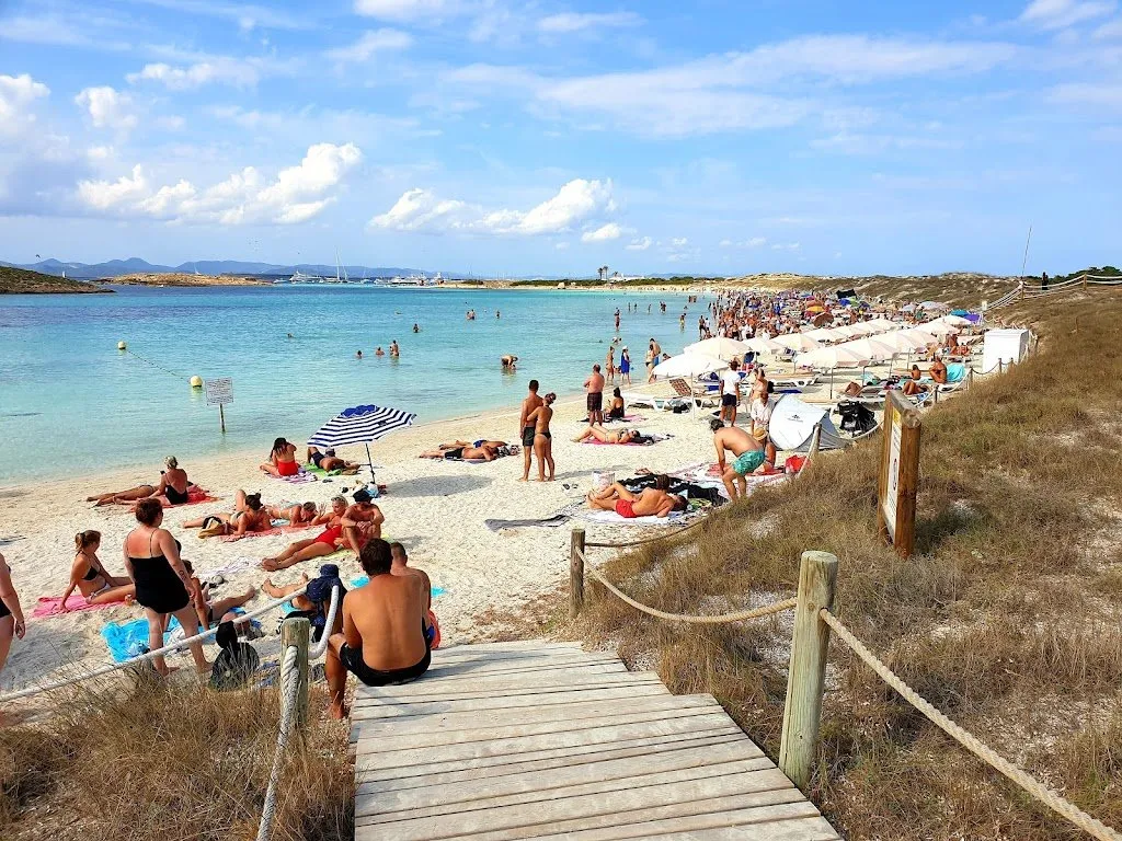 Platja de Trucadors, strand op Formentera