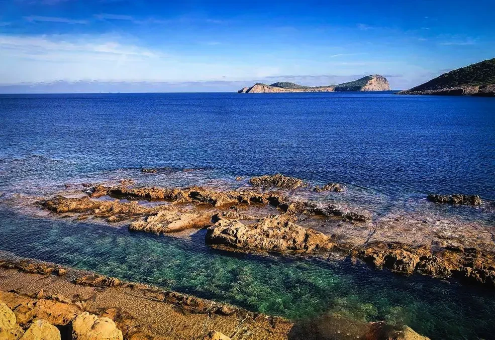 Kanaal van Punta des Llaut, secret spot op Ibiza