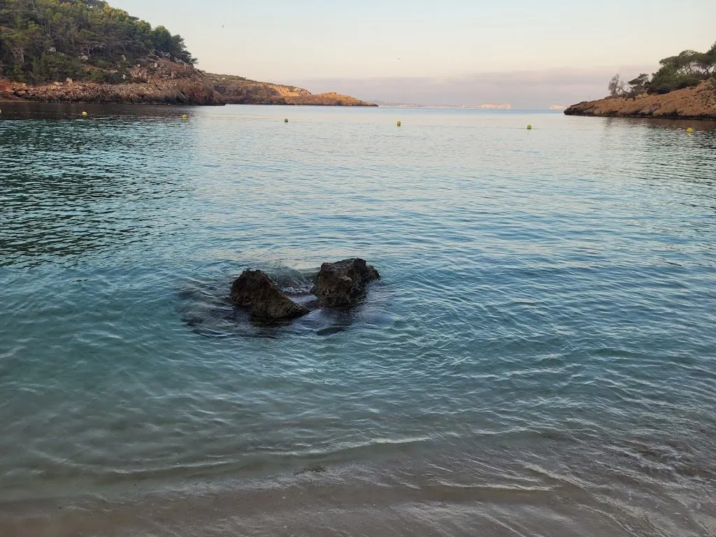 Cala Salada en Cala Saladeta, strand op Ibiza