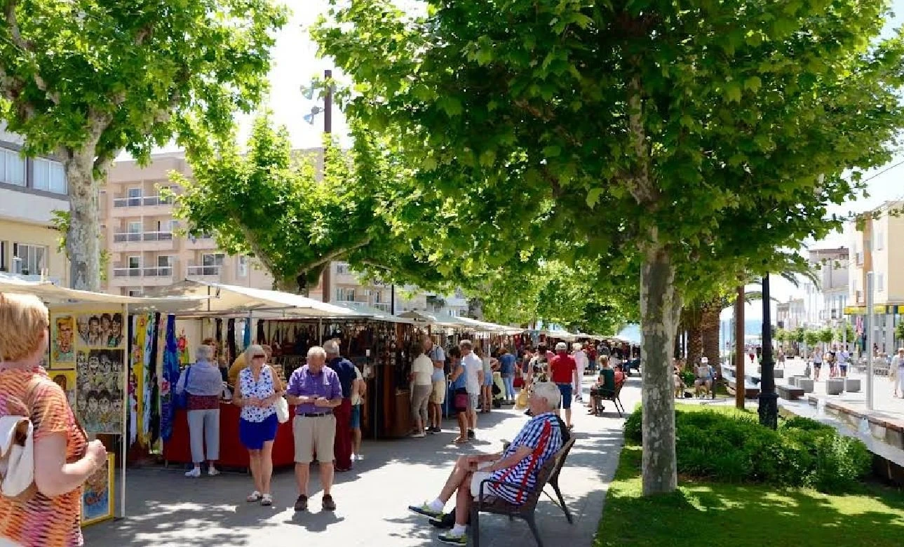 Hippiemarkt van Santa Eulària, hippiemarkt op Ibiza