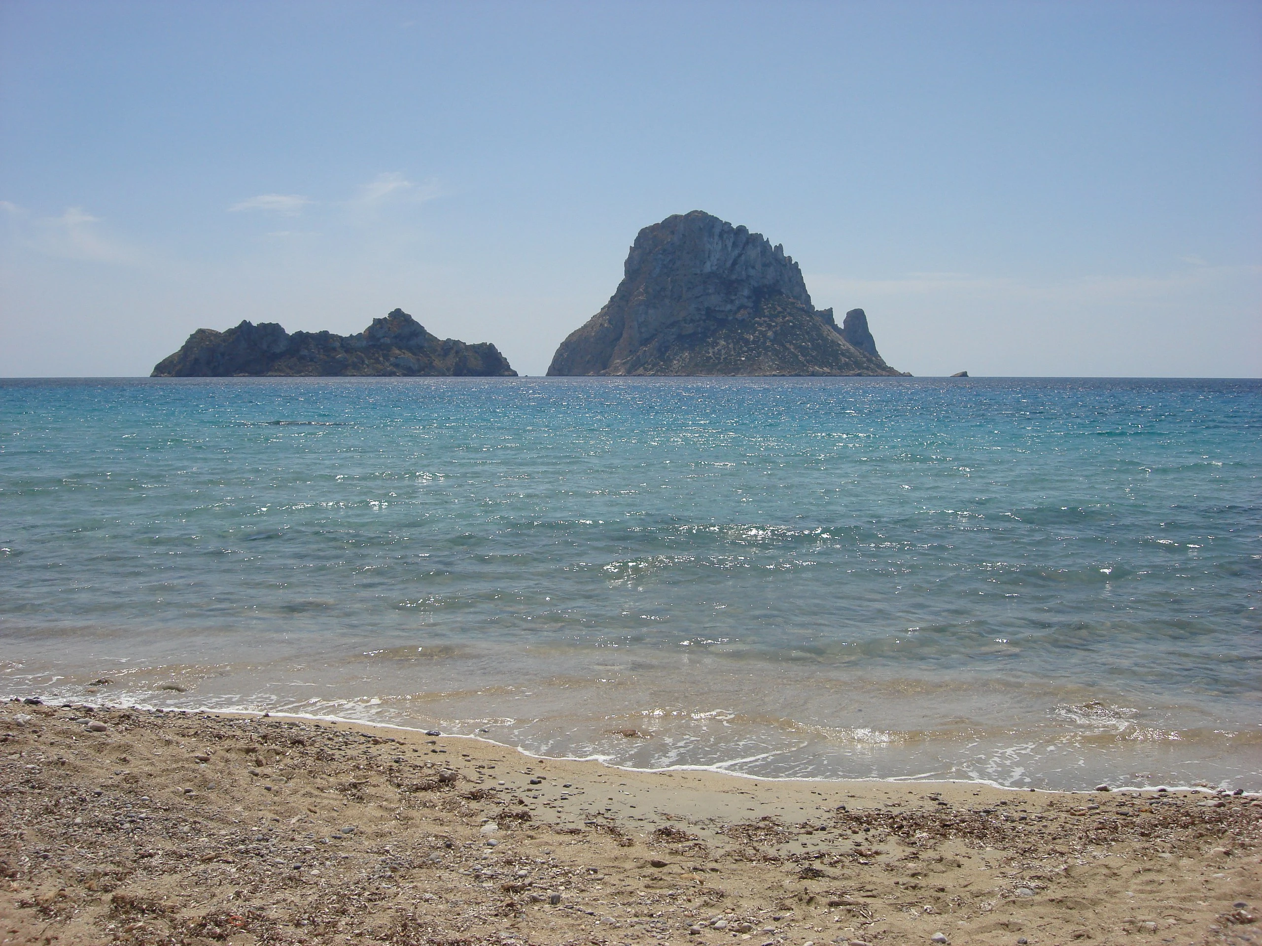 Cala d’Hort, strand op Ibiza