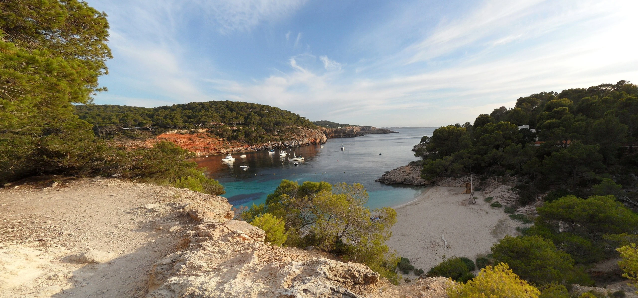 Cala Saladeta, strand op Ibiza