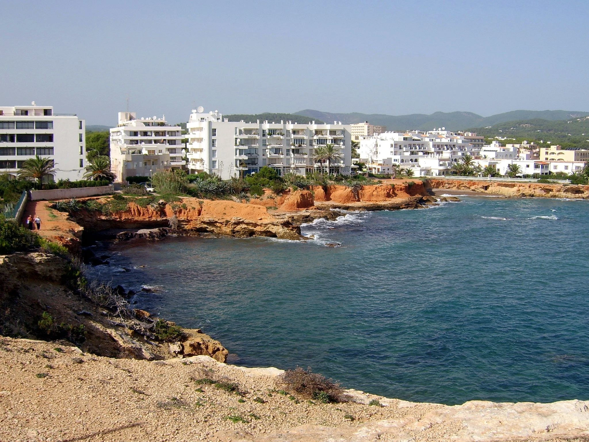 Es Canar, strand op Ibiza