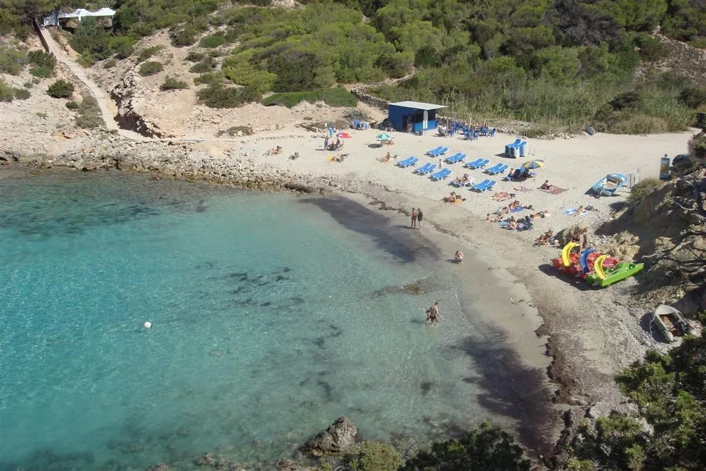 Cala Codolar, strand op Ibiza