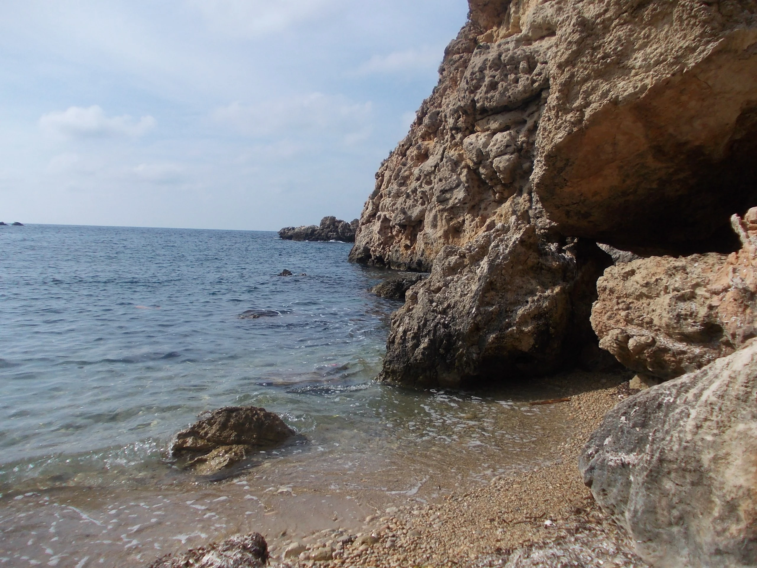 Es Pujolets, strand op Ibiza