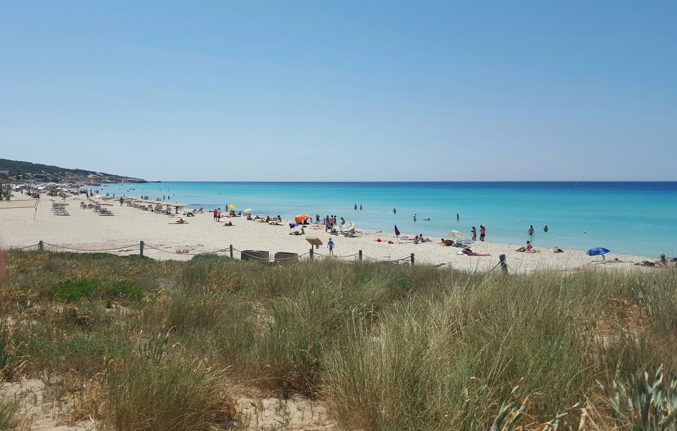Platja de Migjorn, strand op Formentera
