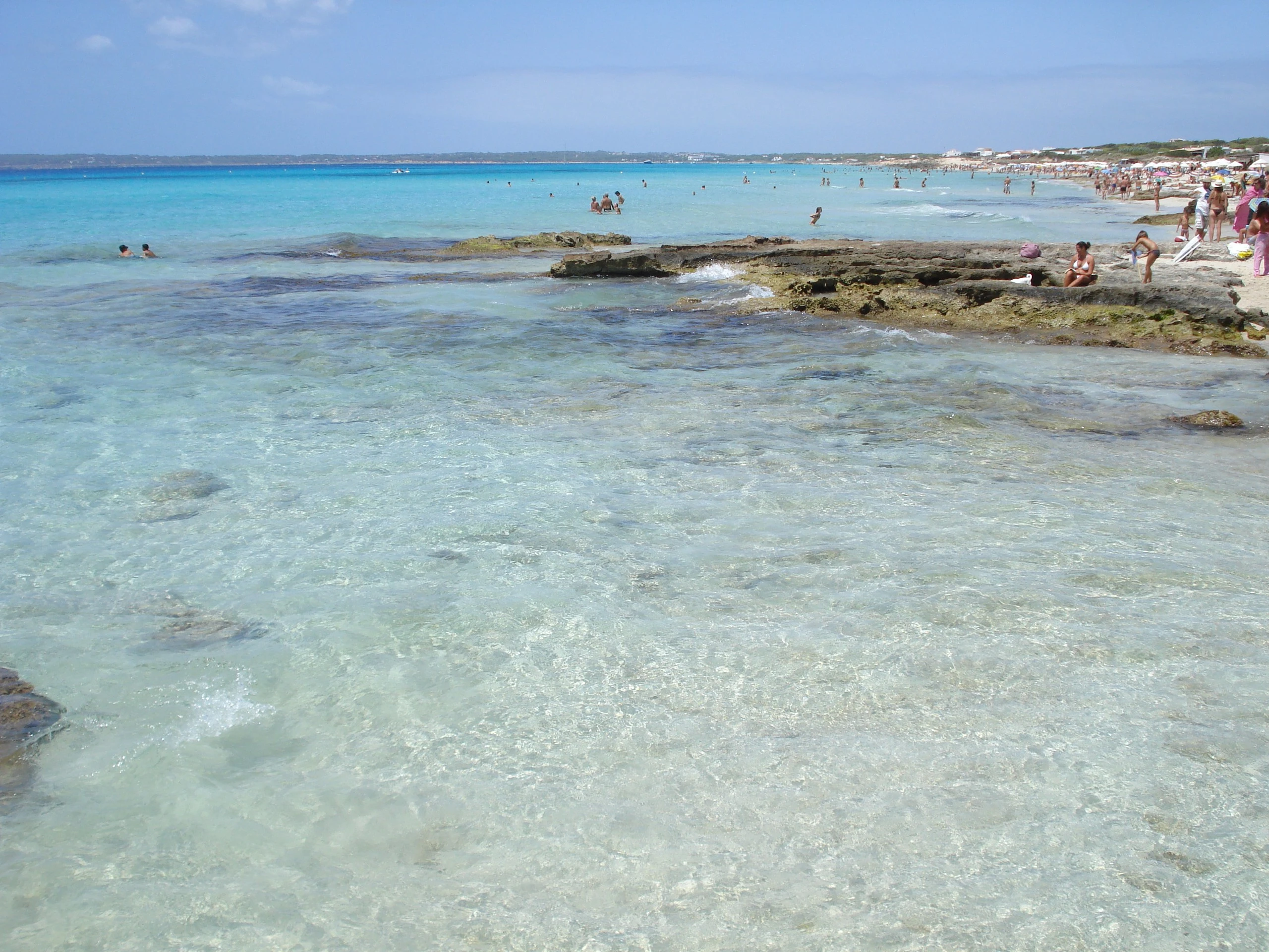 Platja de Migjorn, strand op Formentera