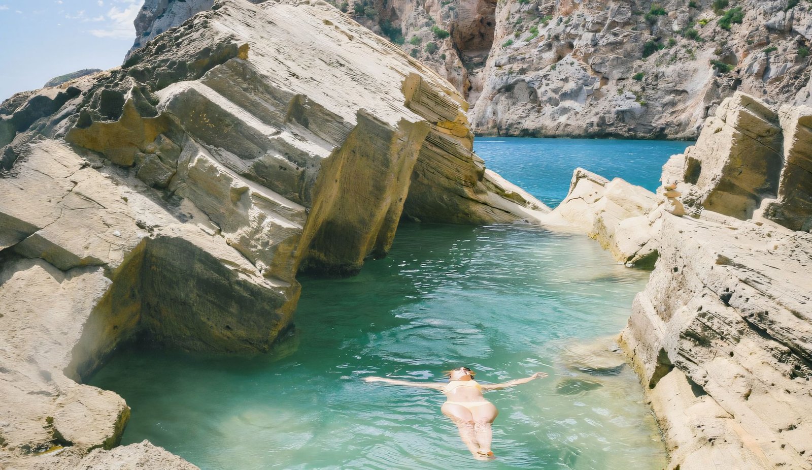 Steengroeve Cala D'Hort / Atlantis ibiza Pool Natural